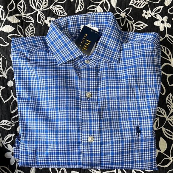Polo Ralph Lauren Other - (203)NWT Mens long sleeve casual shirt by Polo Ralph Lauren. Size 15–32/33.